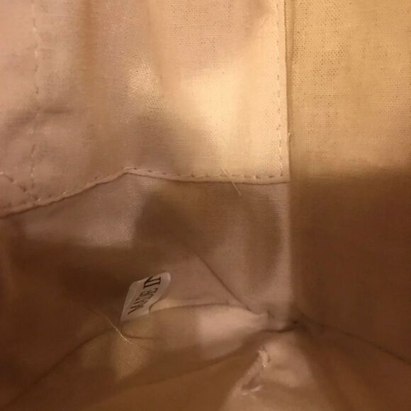 Rattan Leather with Natural Straw Rattan Basket Clutch - Picture 4 of 7